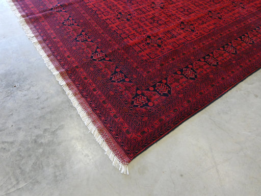 Afghan Hand Knotted Khal Mohammadi Rug Size: 298 x 396cm - Rugs Direct