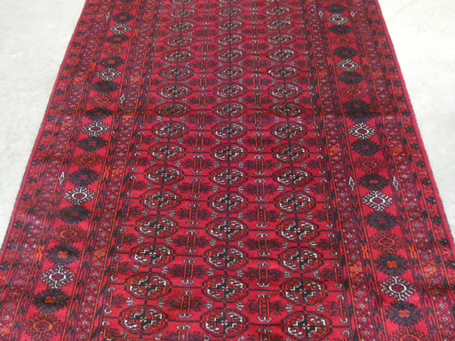 Persian Hand Knotted Turkman Rug Size: 111 x 163cm - Rugs Direct