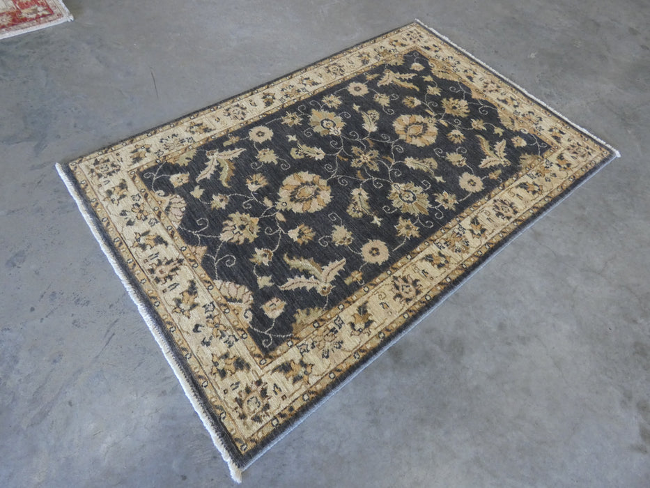 Afghan Hand Knotted Choubi Rug Size: 94 x 145cm - Rugs Direct