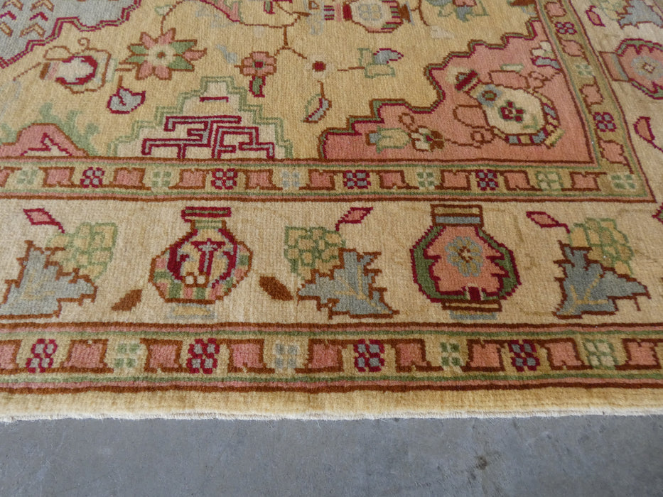 Afghan Hand Knotted Roshnai Merino Wool Rug Size: 104cm x 158cm - Rugs Direct