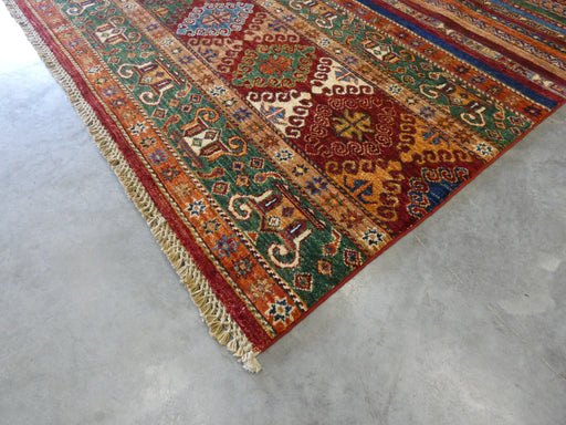 Afghan Hand Knotted Khorjin Rug Size: 240 x 172cm - Rugs Direct