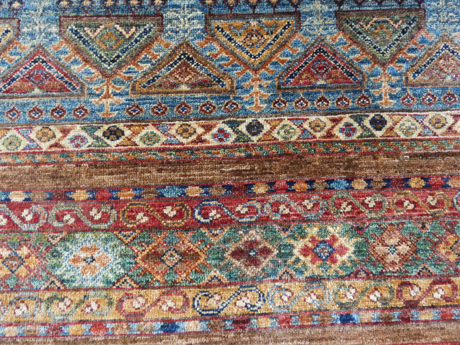 Afghan Hand Knotted Khorjin Rug Size: 251 x 170cm - Rugs Direct