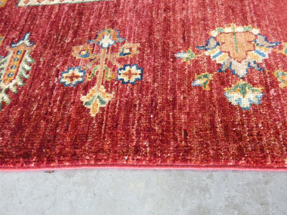 Afghan Hand Knotted Choubi Rug Size: 231 x 177cm - Rugs Direct