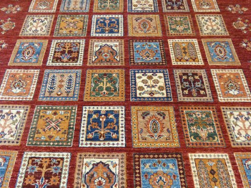 Afghan Hand Knotted Choubi Rug Size: 231 x 181cm - Rugs Direct