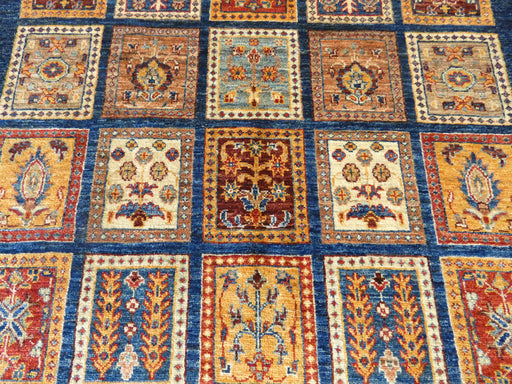 Afghan Hand Knotted Choubi Rug Size: 211 x 155cm - Rugs Direct