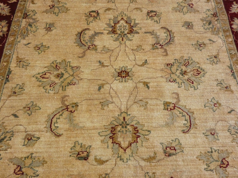 Afghan Hand Knotted Choubi Rug Size: 153 x 207cm - Rugs Direct