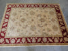 Afghan Hand Knotted Choubi Rug Size: 153 x 207cm - Rugs Direct