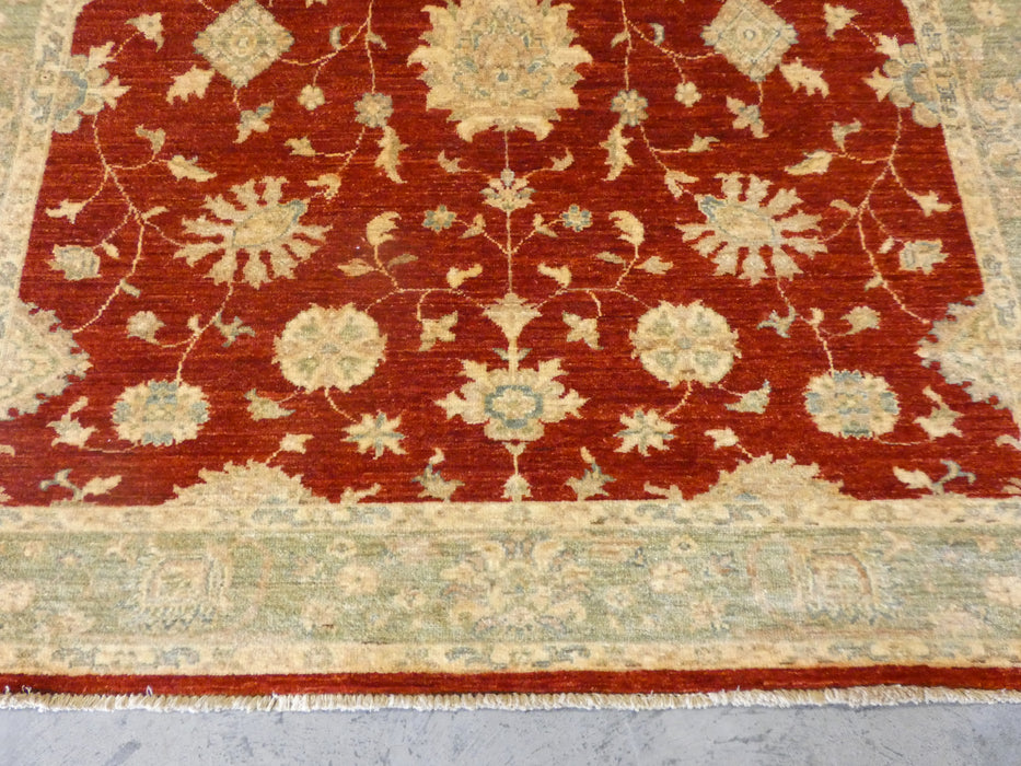 Afghan Hand Knotted Choubi Rug Size: 156 x 207cm - Rugs Direct