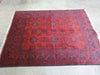 Afghan Hand Knotted Khal Mohammadi Rug Size: 149 x 205cm - Rugs Direct