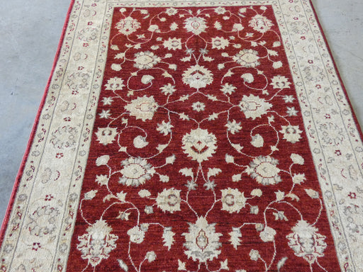 Afghan Hand Knotted Choubi Rug Size: 122 x 181cm - Rugs Direct