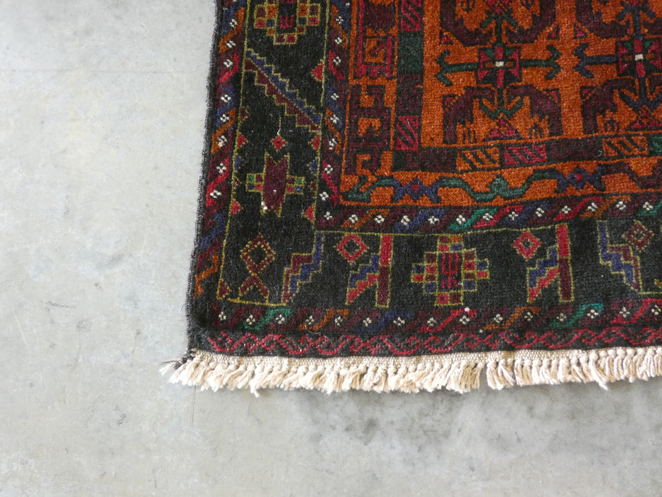 Afghan Hand Knotted Baluchi Rug Size: 123 x 180cm - Rugs Direct