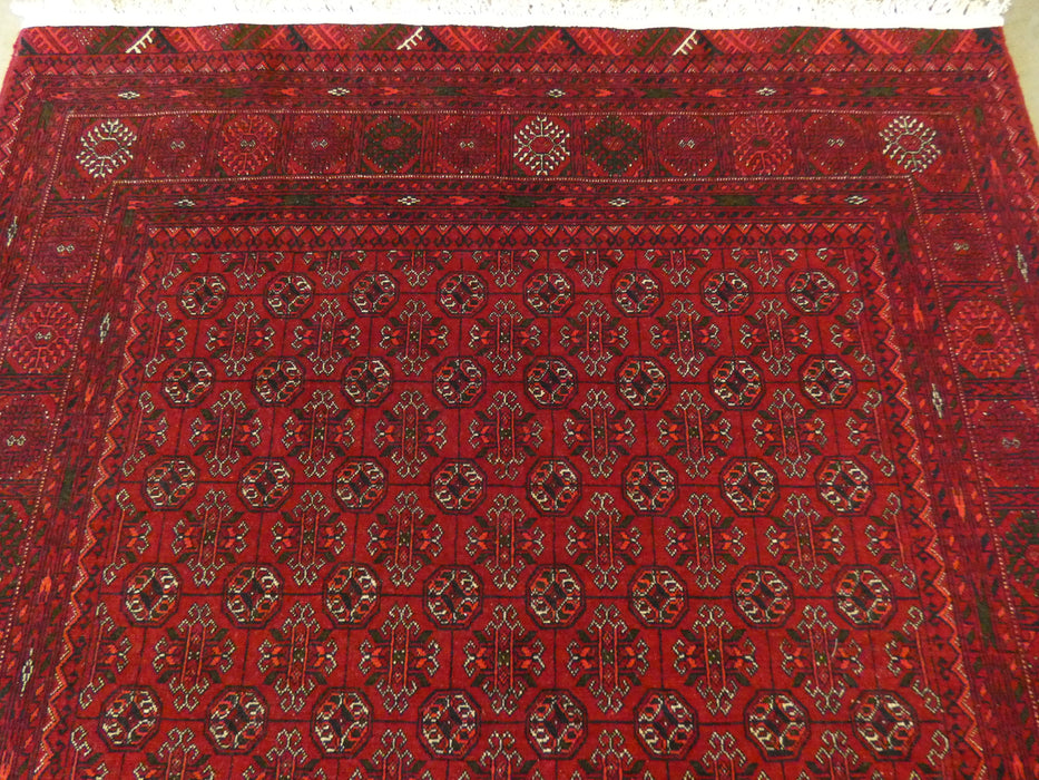 Persian Hand Knotted Turkman Rug Size: 128 x 192cm - Rugs Direct