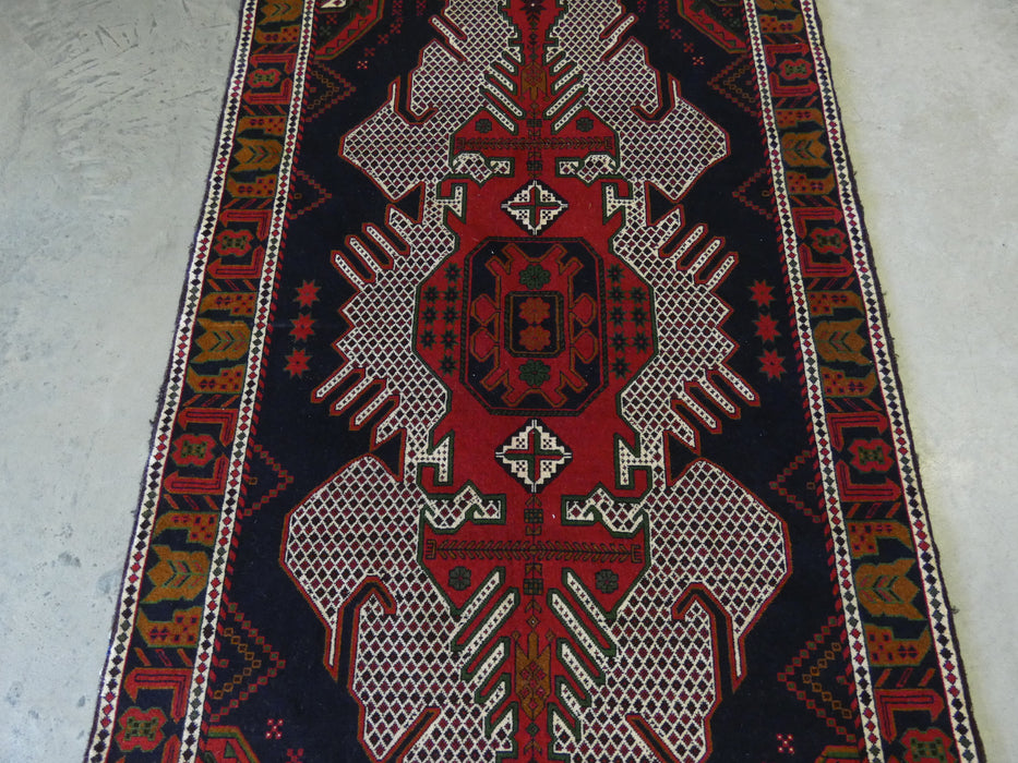 Persian Hand Made Quchan Rug Size: 190 x 110cm - Rugs Direct