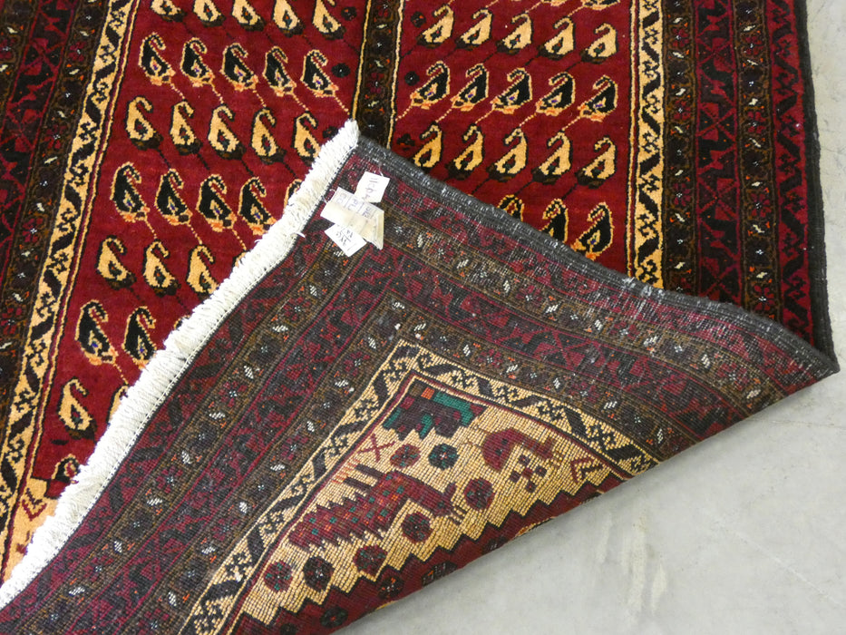 Hand Made Persian Baluchi Rug Size: 187 x 101cm - Rugs Direct