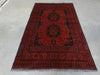 Afghan Hand Knotted Khal Mohammadi Rug Size: 127x198 cm - Rugs Direct