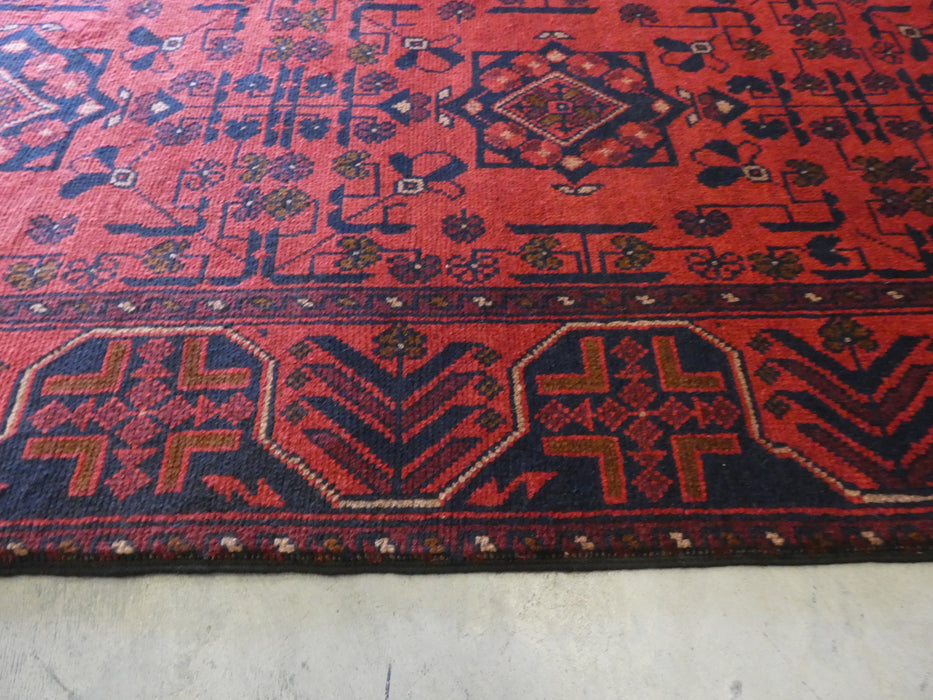 Afghan Hand Knotted Khal Mohammadi Rug Size: 125x200 cm - Rugs Direct
