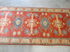 Afghan Hand Knotted Kazak Hallway Runner Size: 79 x 266cm - Rugs Direct