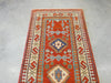 Afghan Hand Knotted Kazak Hallway Runner Size: 79 x 304cm - Rugs Direct