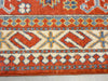 Afghan Hand Knotted Kazak Hallway Runner Size: 79 x 304cm - Rugs Direct