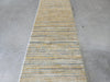 Afghan Hand Knotted  Modern Design Choubi Hallway Runner Size: 340 x 64cm - Rugs Direct