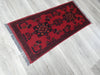 Afghan Hand Knotted Khal Mohammadi Doormat Size: 50 x 101cm - Rugs Direct