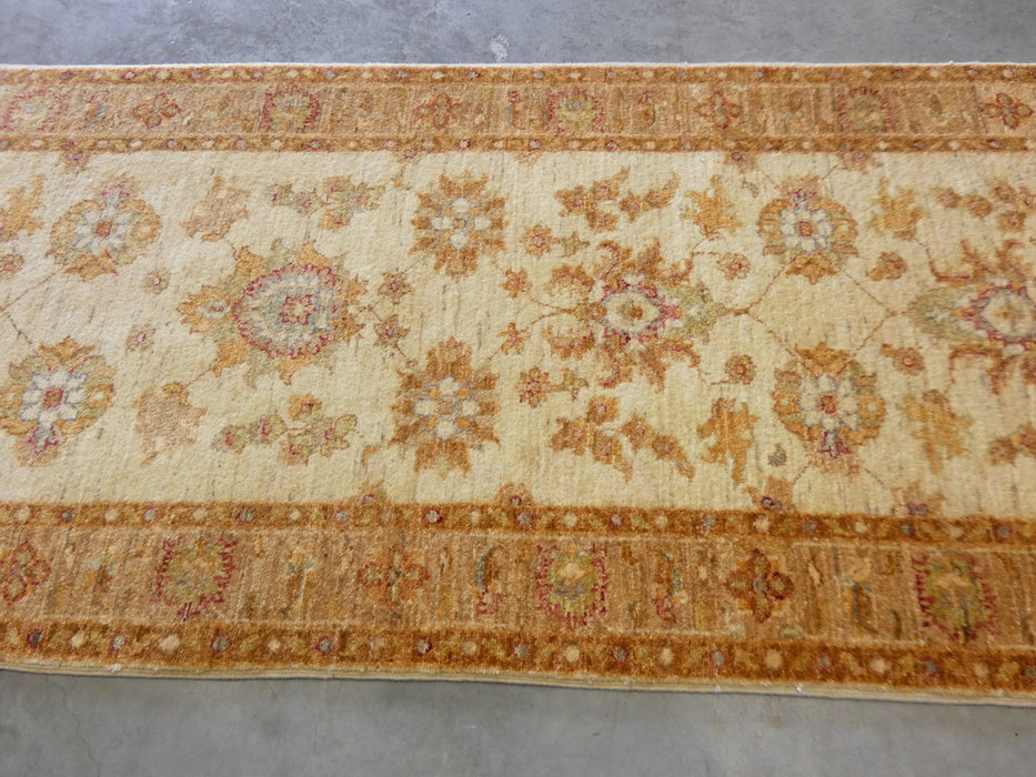 Afghan Hand Knotted Choubi Hallway Runner Size: 276 x 83cm - Rugs Direct