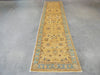Afghan Hand Knotted Choubi Hallway Runner Size: 290 x 80cm - Rugs Direct