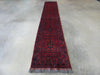 Afghan Hand Knotted Khal Mohammadi  Runner Size: 392cm x 73cm - Rugs Direct