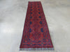 Afghan Hand Knotted Khal Mohammadi  Runner Size: 290cm x 82cm - Rugs Direct