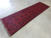 Afghan Hand Knotted Khal Mohammadi  Runner Size: 291cm x 83cm - Rugs Direct