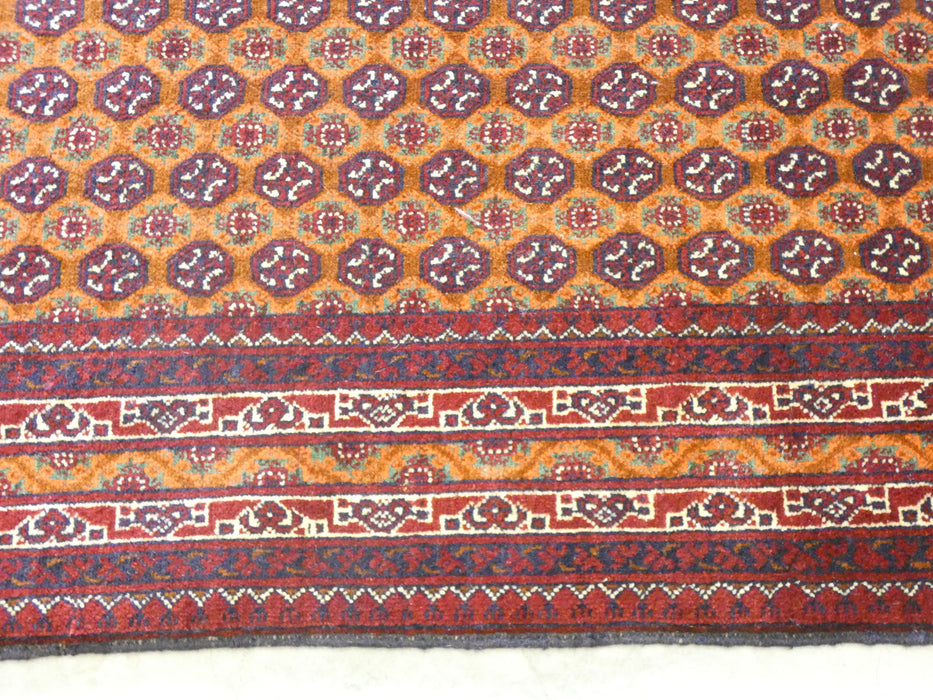 Afghan Hand Knotted Khawje Roshnai Hallway Runner Size: 85cm x 293cm - Rugs Direct