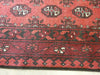 Afghan Hand Knotted Turkman Hallway Runner Size: 380 x 80cm - Rugs Direct