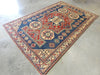 Afghan Hand Knotted Kazak Rug Size: 175 x 269cm - Rugs Direct