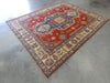 Afghan Hand Knotted Kazak Rug Size: 215 x 267cm - Rugs Direct