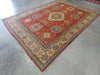 Afghan Hand Knotted Kazak Rug Size: 222 x 309cm - Rugs Direct