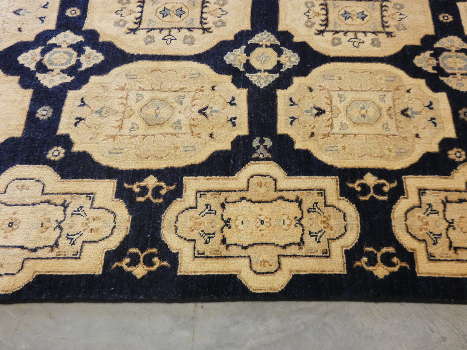 Afghan Hand Knotted Choubi Rug Size: 186 x 274cm - Rugs Direct