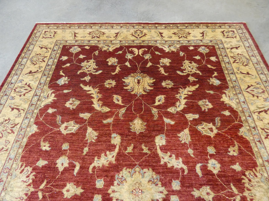 Afghan Hand Knotted Choubi Rug Size: 207 x 293cm - Rugs Direct
