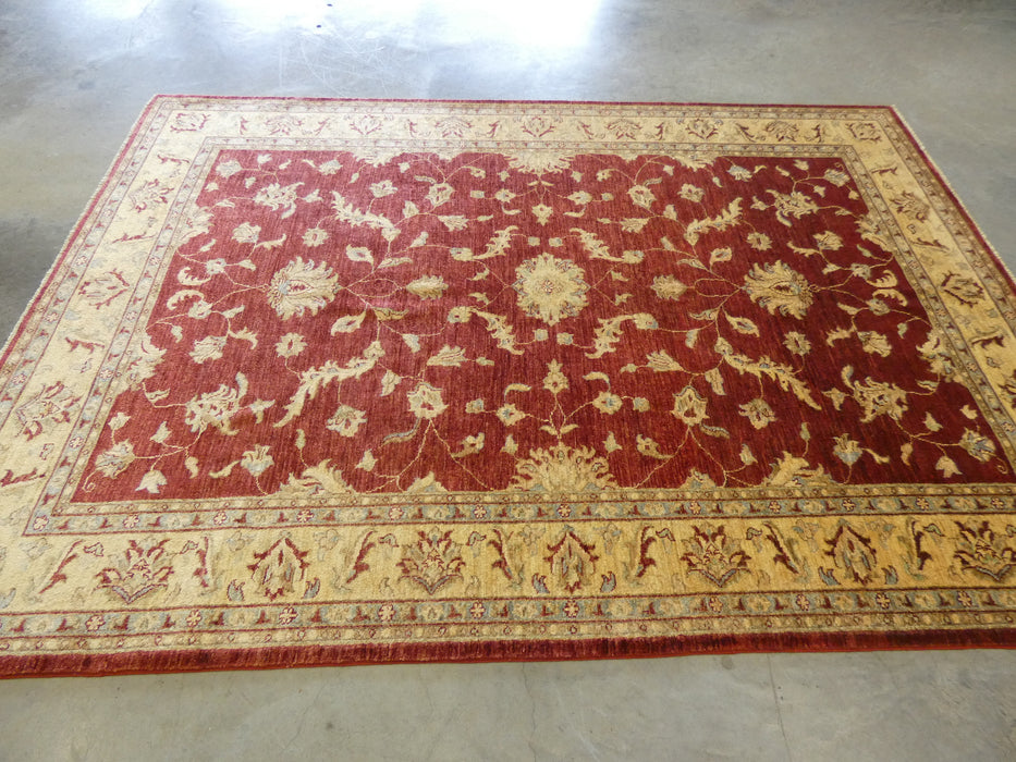 Afghan Hand Knotted Choubi Rug Size: 207 x 293cm - Rugs Direct