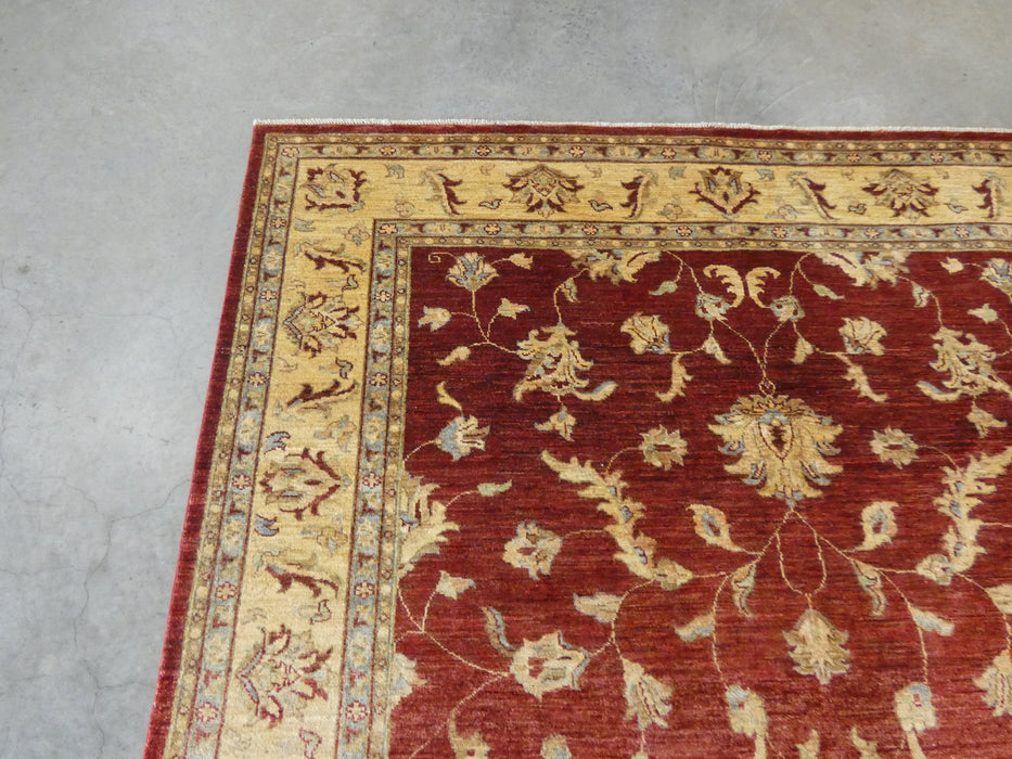 Afghan Hand Knotted Choubi Rug Size: 207 x 293cm - Rugs Direct