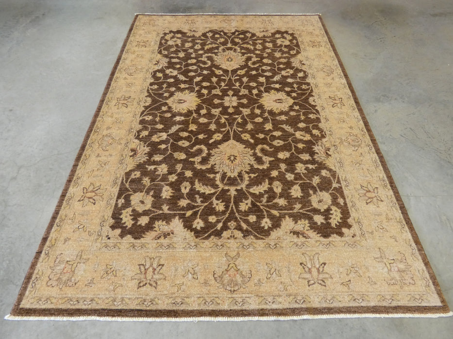 Afghan Hand Knotted Choubi Rug Size: 194 x 270cm - Rugs Direct