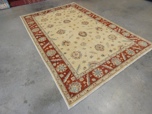 Afghan Hand Knotted Choubi Rug Size: 195 x 293cm - Rugs Direct