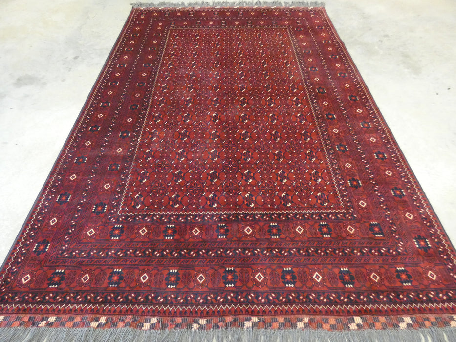 Afghan Hand Knotted Khoja Roshnai Rug Size: 297 x 200cm - Rugs Direct