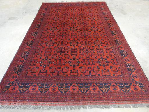 Afghan Hand Knotted Khal Mohammadi Rug 203 x 299cm - Rugs Direct
