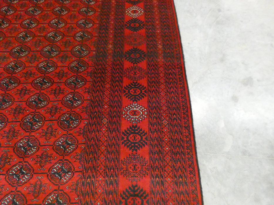 Persian Hand Knotted Turkman Rug Size: 200 x 304cm - Rugs Direct