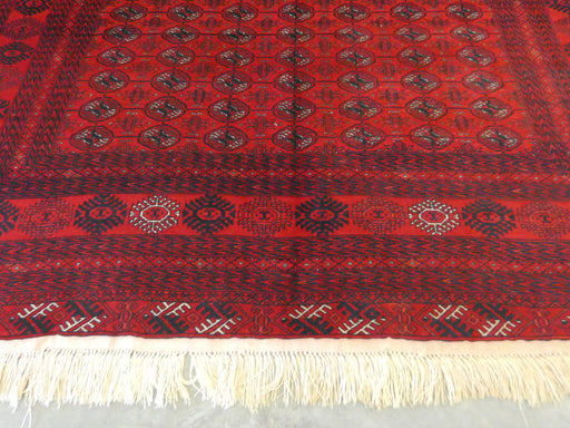 Persian Hand Knotted Turkman Rug Size: 200 x 296cm - Rugs Direct