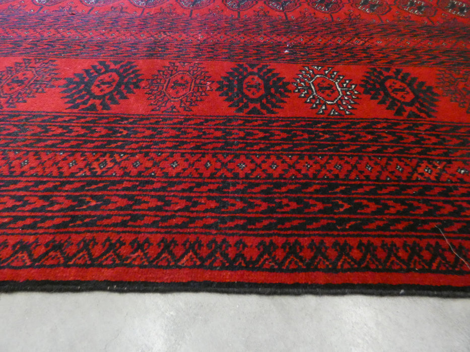Persian Hand Knotted Turkman Rug Size: 200 x 296cm - Rugs Direct