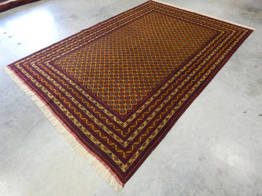 Afghan Hand Knotted Khoja Roshnai Rug Size: 201 x 292cm - Rugs Direct