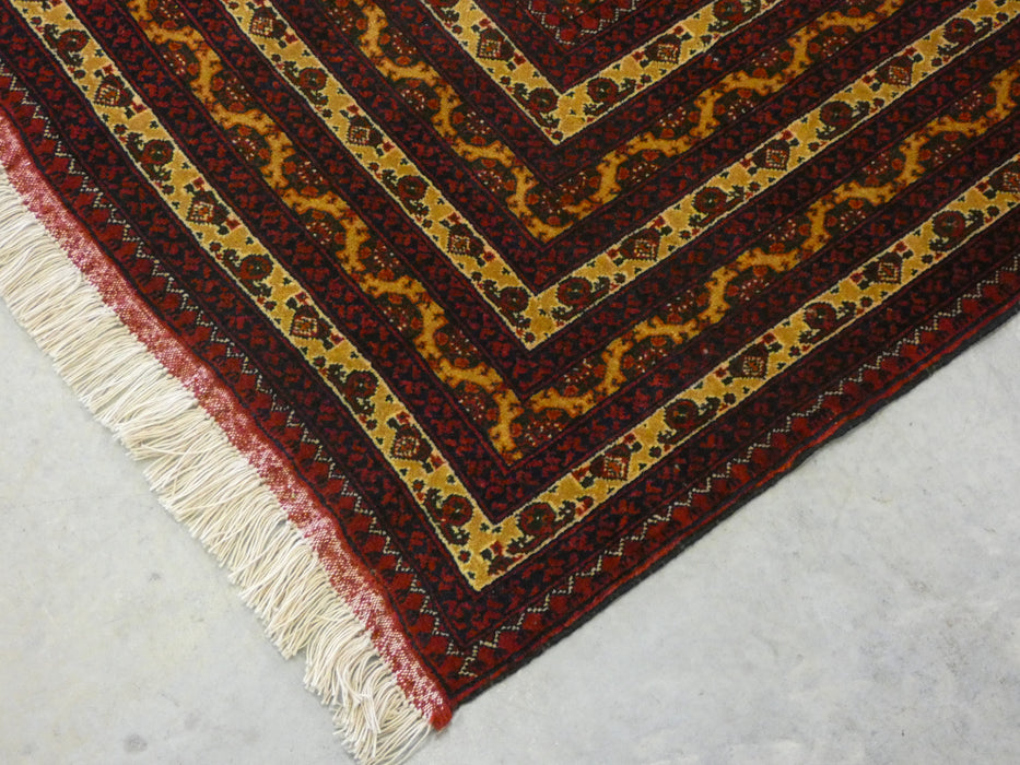 Afghan Hand Knotted Khoja Roshnai Rug Size: 201 x 292cm - Rugs Direct