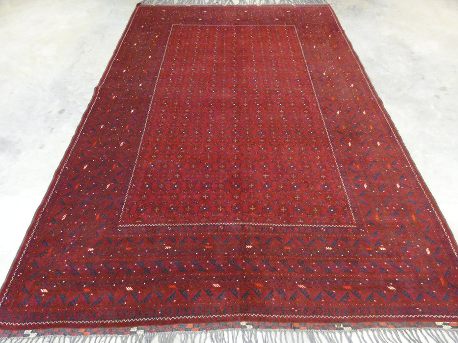 Afghan Hand Knotted Khoja Roshnai Rug Size: 299 x 204cm - Rugs Direct