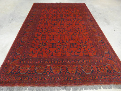Afghan Hand Knotted Khal Mohammadi Rug 203 x 292cm - Rugs Direct